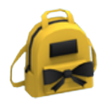 Yellow designer backpack outlet