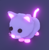 Neon Snow Cat