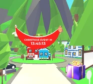 The countdown banner for the event.