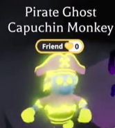 Mega Neon Pirate Ghost Capuchin Monkey (Legendary)