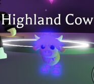 Mega Neon Highland Cow (Ultra-Rare)