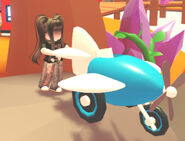 A player using the Airplane Stroller.