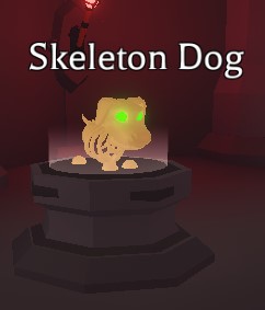 Halloween White Skeleton Dog, Trade Roblox Adopt Me Items