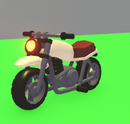 The Motorbike in-game.