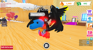 neon deinonychus