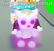 Mega Neon Ring-tailed Lemur (Rare)