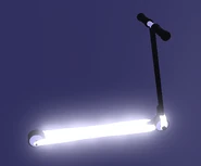 The Neon White Scooter in-game.