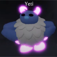 Mega Neon Yeti (Ultra-Rare)