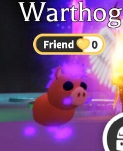 Warthog, Adopt Me! Wiki