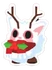 Merry Mistletroll Sticker