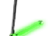 Neon Green Scooter