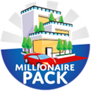 The Luxury Car on the Millionaire Pack Gamepass icon.