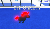 Neon Evil Unicorn