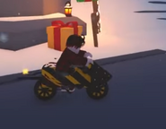 A player using the Firework Cycle.