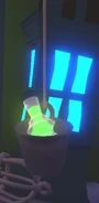 The Grow Potion in the revamped Sky Castle.