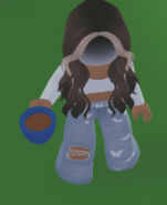 A player holding Tea.