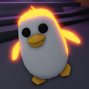 Neon Golden Penguin (Legendary)