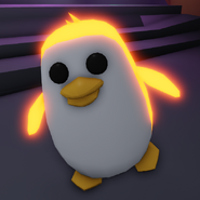 A Neon Golden Penguin.