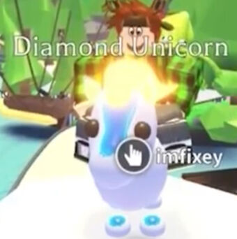 Diamond Unicorn Adopt Me Wiki Fandom - diamond exploit roblox can roblox hack your phone