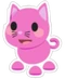 Pink Cat sticker