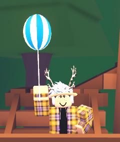 Fancy Balloon Adopt Me Wiki Fandom - roblox character with green balloon