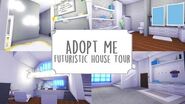 Modern Futuristic House Tour ~ Roblox Adopt Me 🌠