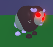 A Neon Zombie Buffalo (Ultra-Rare)