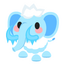Snowy Mammoth Sticker