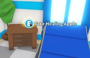 The Healing Apple in the old Hospital.