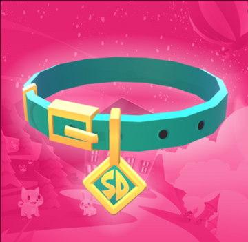 Scooby doo necklace collar clearance