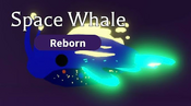 Neon Space Whale