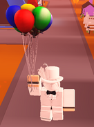 A player using the Balloons.