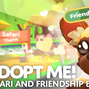 Friendship Bar & Safari Theme Update Notes! - Adopt Me!