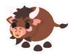 Rodeo Bull Sticker