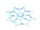 Snowflake Flying Disc