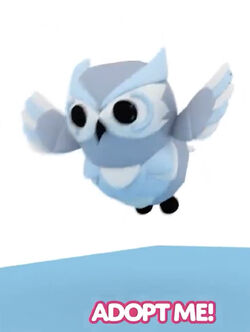 Adopt Me!'s teaser of the Snow Owl.