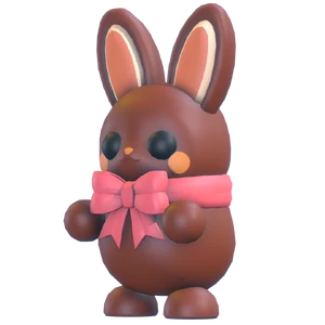 Milk Choccybunny Mega Neon Adopt Me pet