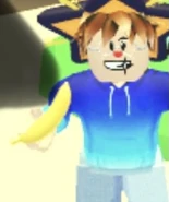 Player holding Golden Plantain.jpg (18 KB) A player holding the Golden Plantain.