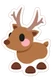 Reindeer Sticker