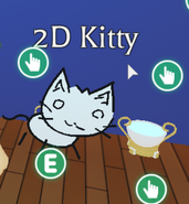 The 2D Kitty in-game.