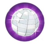 The Discosplosion Gamepass icon.