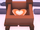 Gingerbread Heart Flying Disc