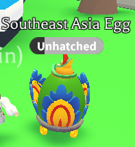 Calculus on X: ADOPT ME PETS: IRL! SOUTHEAST ASIA EGG 🥚 Which