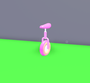 The Donut Unicycle in-game.