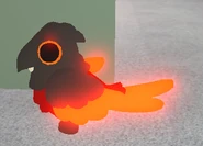 The Neon Dracula Parrot.