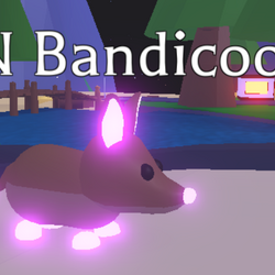 roblox adopt me all neon pets
