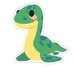 Elasmosaurus Sticker