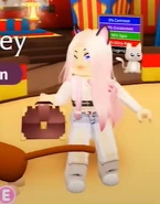 A player holding the Briefcase Ingredient.