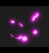 Mega Neon Black Panther (gif)