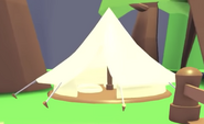 Premium Camping Tent in-game
